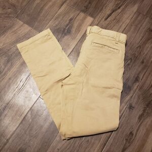 Children Place Tan Khaki Boys Kids Pants Sz 12 Slim